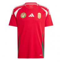 Camisa de Futebol Hungria Equipamento Principal Europeu 2024 Manga Curta